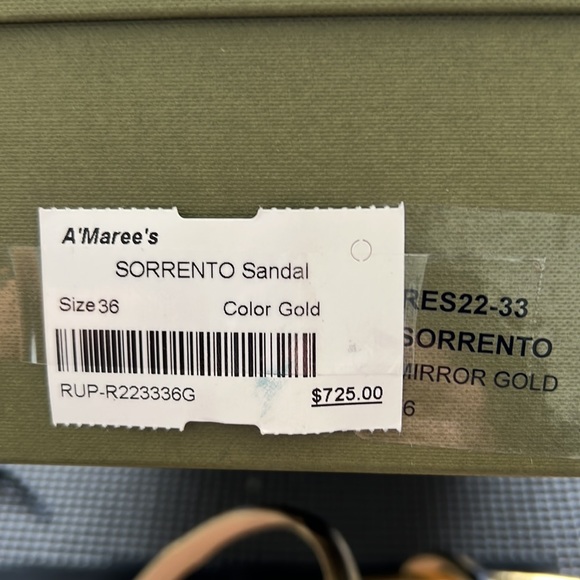 Rupert Sanderson gold - Picture 9 of 13